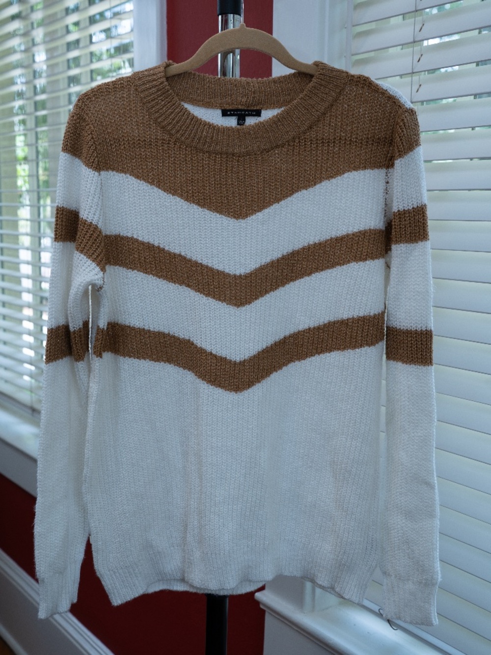 Staccato sweater -Fall Color Blocked Sweater